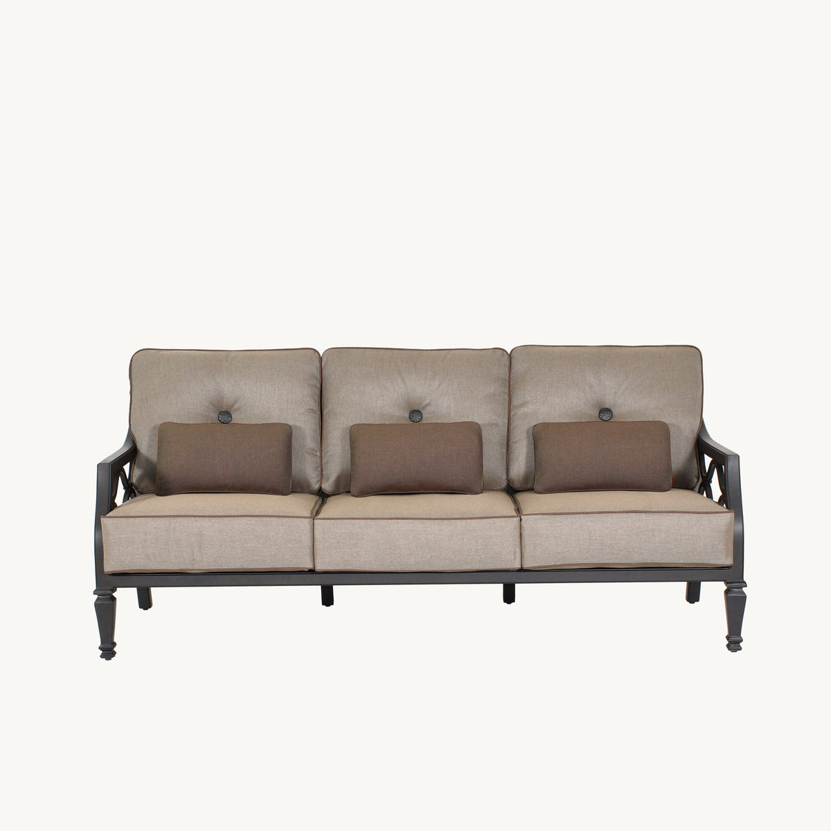 Castelle Villa Bianca Cushioned Sofa, view 2