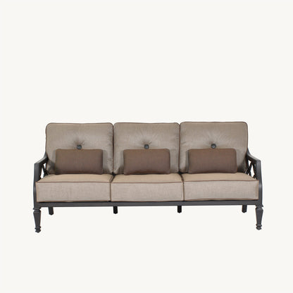 Castelle Villa Bianca Cushioned Sofa, view 2