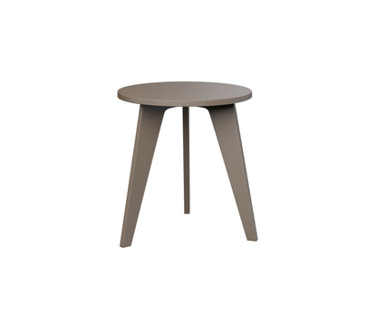 Berlin Gardens Nordic Round End Table in Clay