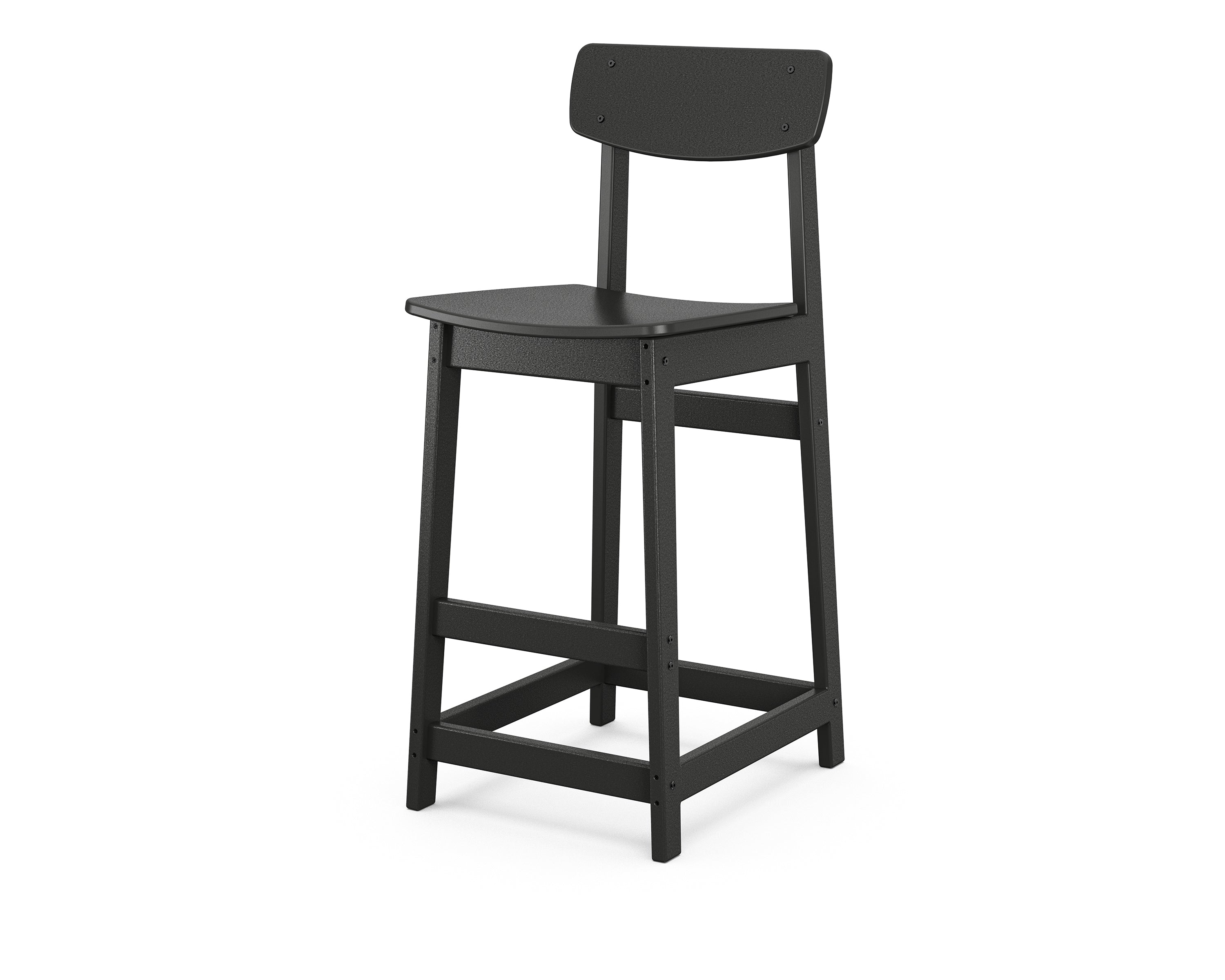 POLYWOOD Modern Studio Urban Bar Chair