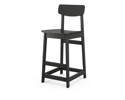 POLYWOOD Modern Studio Urban Bar Chair