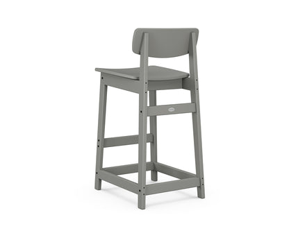 POLYWOOD Modern Studio Urban Lowback Bar Chair