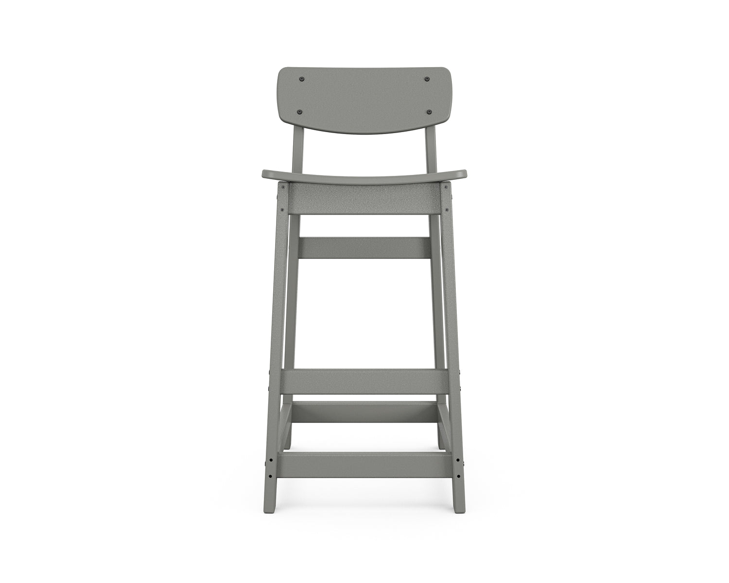 POLYWOOD Modern Studio Urban Lowback Bar Chair