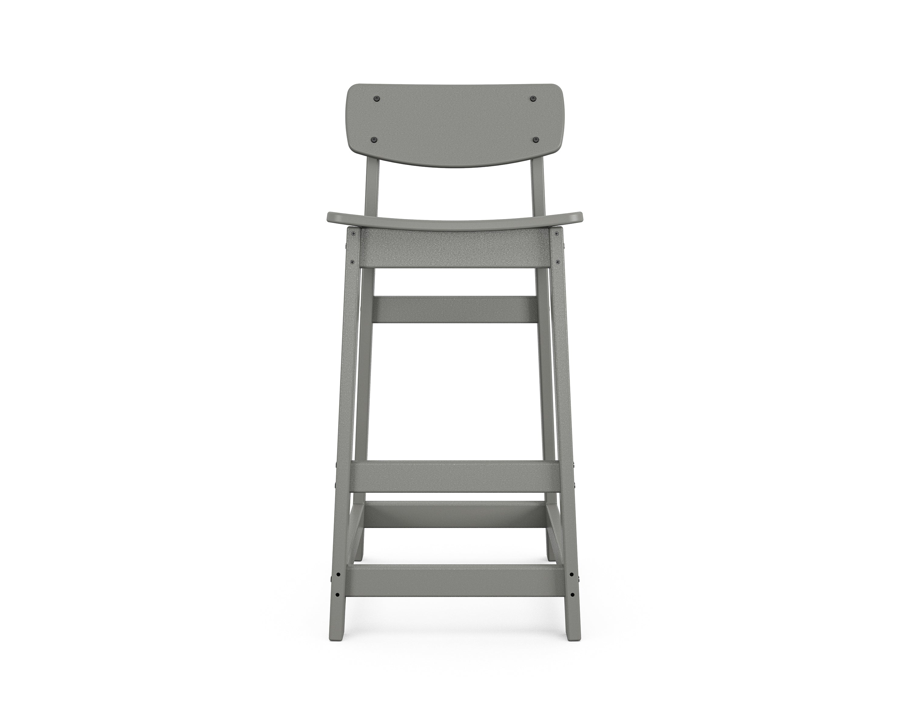 POLYWOOD Modern Studio Urban Lowback Bar Chair