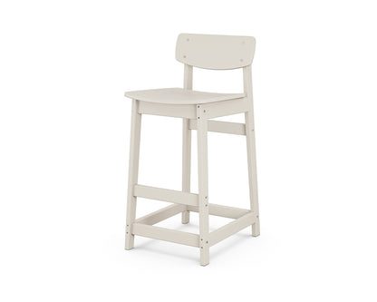 POLYWOOD Modern Studio Urban Lowback Bar Chair