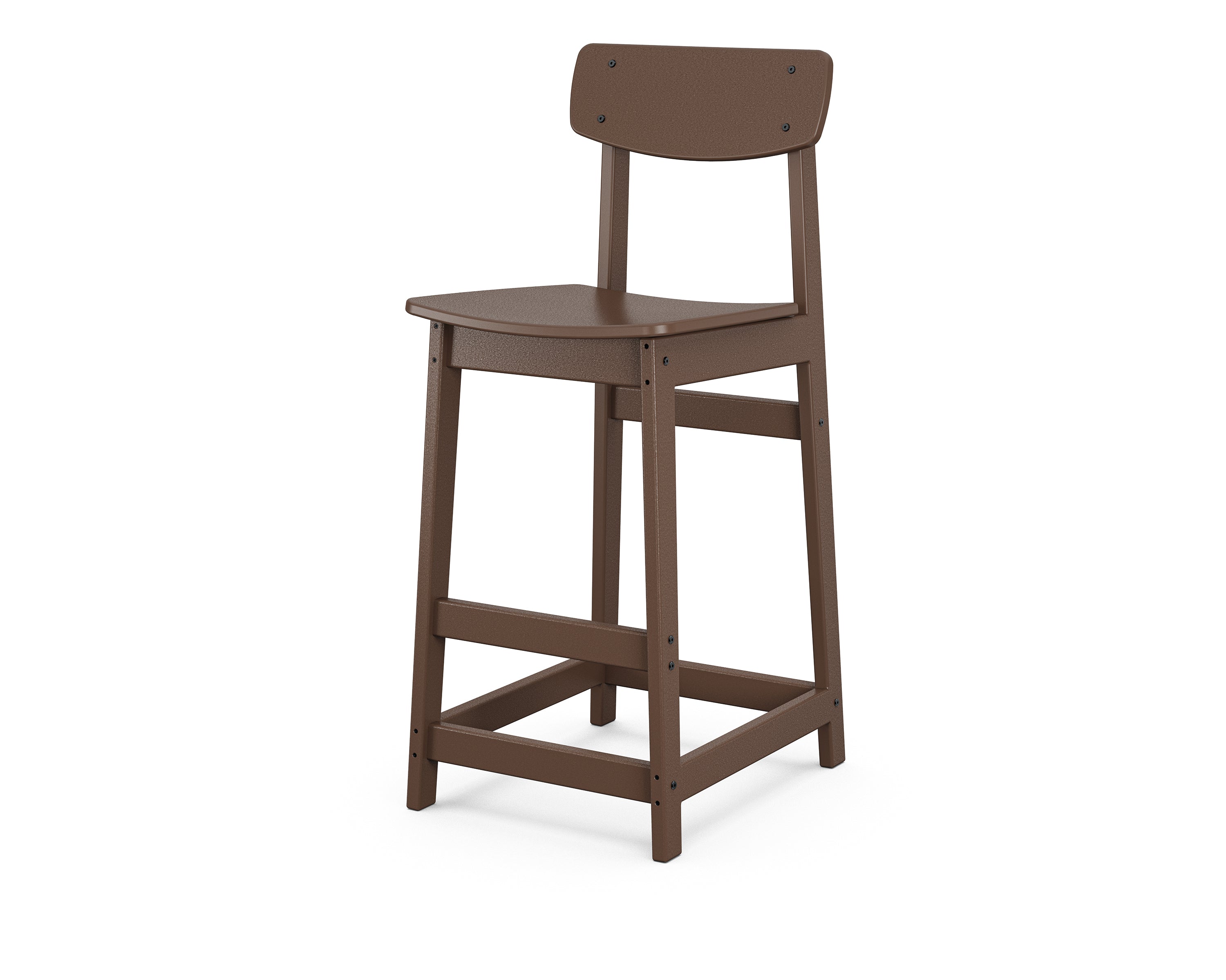 POLYWOOD Modern Studio Urban Bar Chair