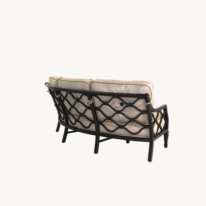 Castelle Villa Bianca Cushioned Crescent Sofa, view 4