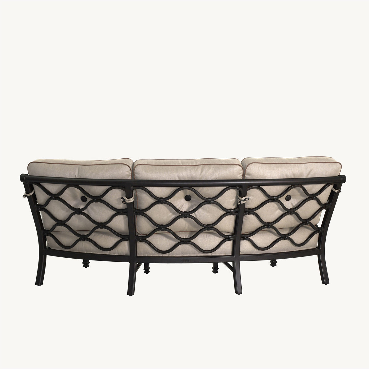 Castelle Villa Bianca Cushioned Crescent Sofa, view 5