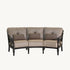 Castelle Villa Bianca Cushioned Crescent Sofa