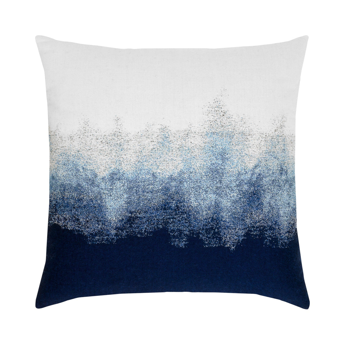 Elaine Smith Artful Midnight outdoor pillow, navy - view 2