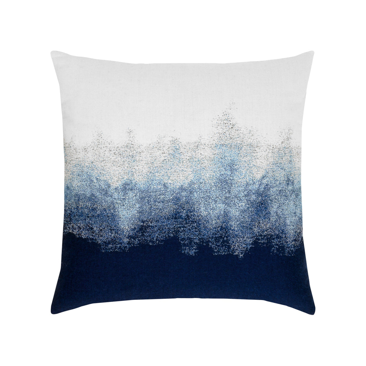 Elaine Smith Artful Midnight outdoor pillow, navy - view 4