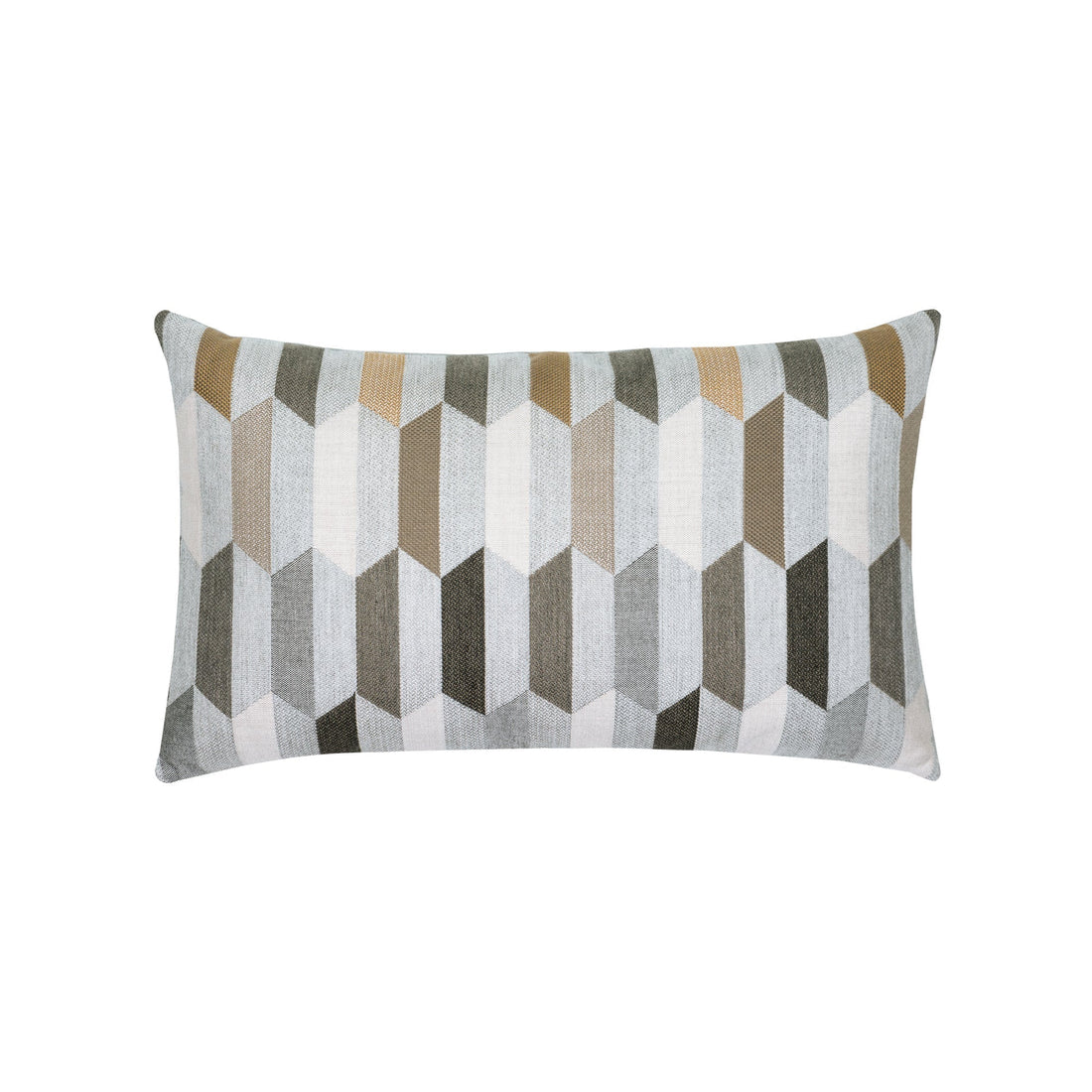 Elaine Smith Chiseled Camel outdoor pillow, brown