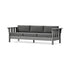 POLYWOOD Acadia Deep Seating Sofa in Slate Grey / Ash Charcoal