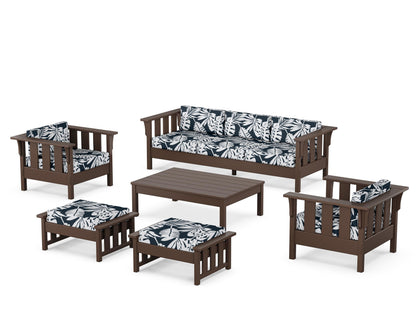 POLYWOOD Acadia 6-Piece Lounge Sofa Set