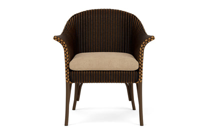 Lloyd Flanders All Seasons Lounge Chair in Mink with Hayden Sand fabric