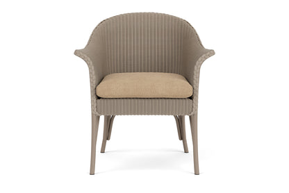 Lloyd Flanders All Seasons Lounge Chair in French Beige with Hayden Sand fabric