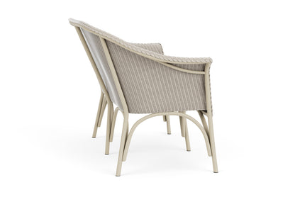 Lloyd Flanders All Seasons Settee in Linen with Hayden Sand fabric, view 5