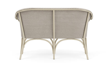 Lloyd Flanders All Seasons Settee in Linen with Hayden Sand fabric, view 7