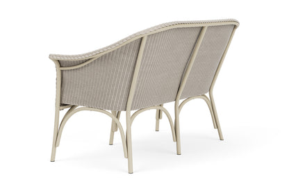 Lloyd Flanders All Seasons Settee in Linen with Hayden Sand fabric, view 8