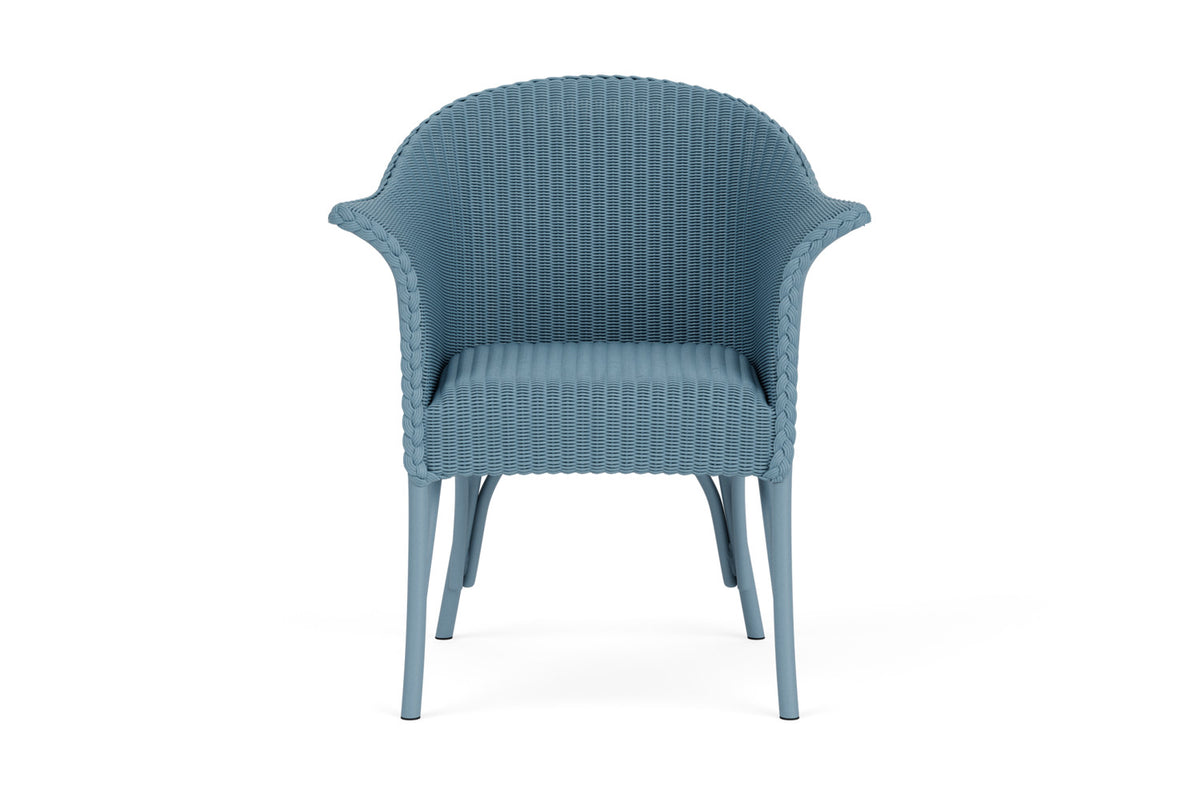 Lloyd Flanders All Seasons Dining Armchair with Padded Seat in Stillwater