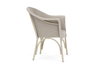 Lloyd Flanders All Seasons Dining Armchair with Padded Seat in Linen, view 4