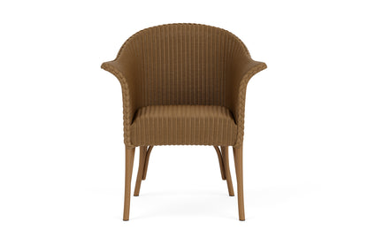 Lloyd Flanders All Seasons Dining Armchair with Padded Seat in Hickory
