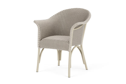 Lloyd Flanders All Seasons Dining Armchair with Padded Seat in Linen, view 10