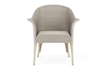 Lloyd Flanders All Seasons Lounge Chair with Padded Seat in Linen