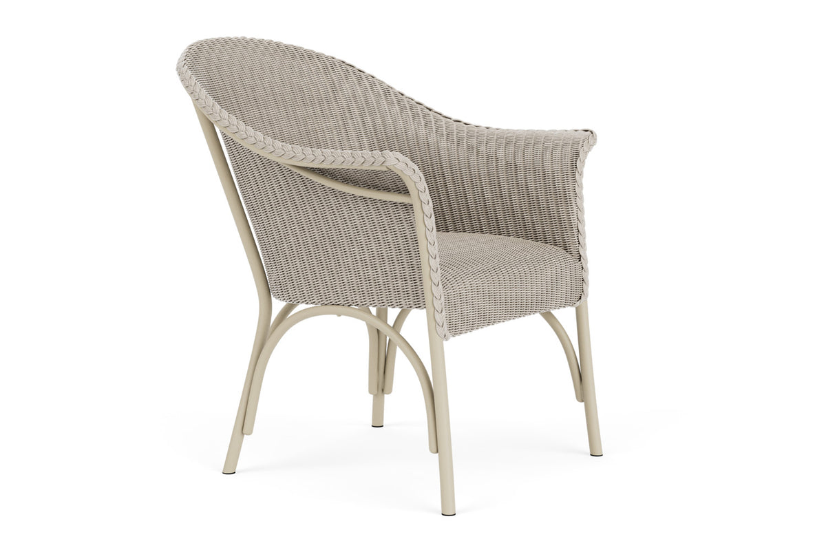 Lloyd Flanders All Seasons Lounge Chair with Padded Seat in Linen, view 3