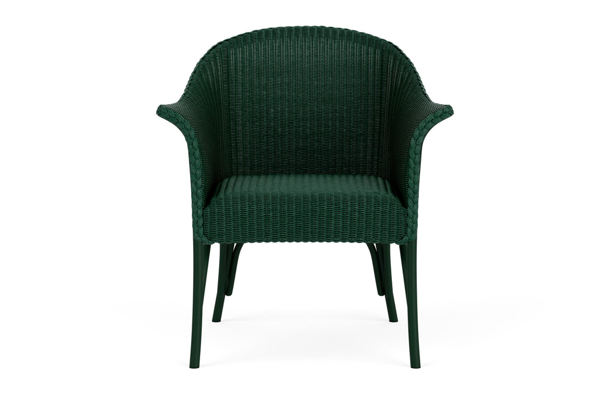 Lloyd Flanders All Seasons Lounge Chair with Padded Seat in Woodland