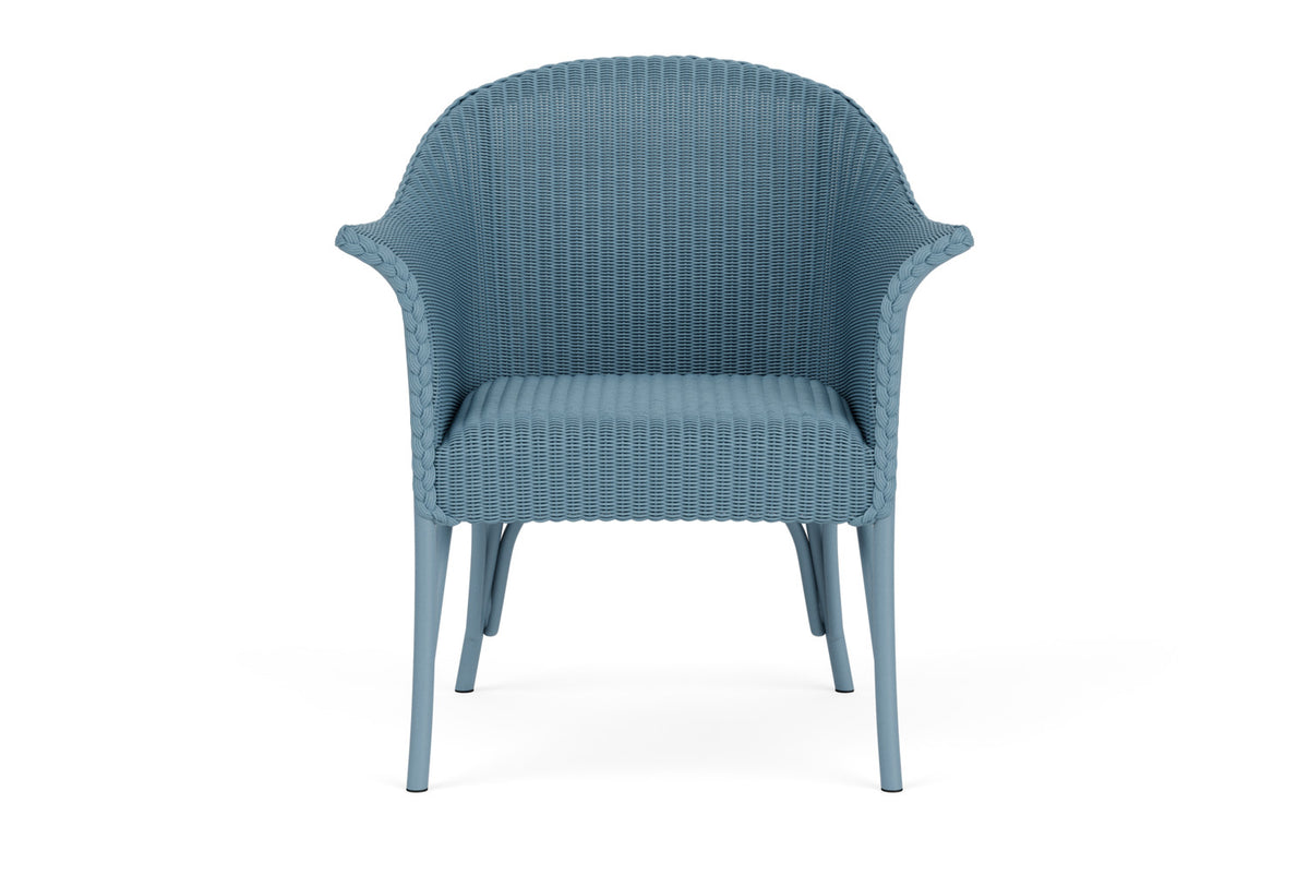 Lloyd Flanders All Seasons Lounge Chair with Padded Seat in Stillwater