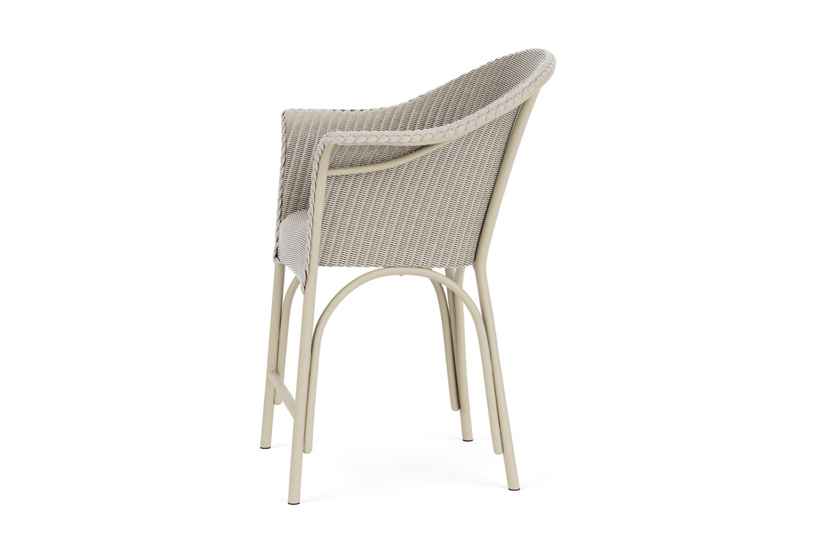 Lloyd Flanders All Seasons Balcony Stool with Padded Seat in Linen, view 9