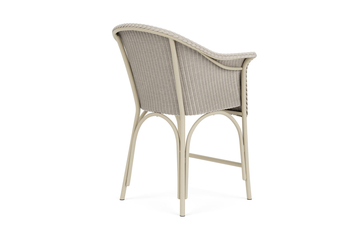 Lloyd Flanders All Seasons Balcony Stool with Padded Seat in Linen, view 6