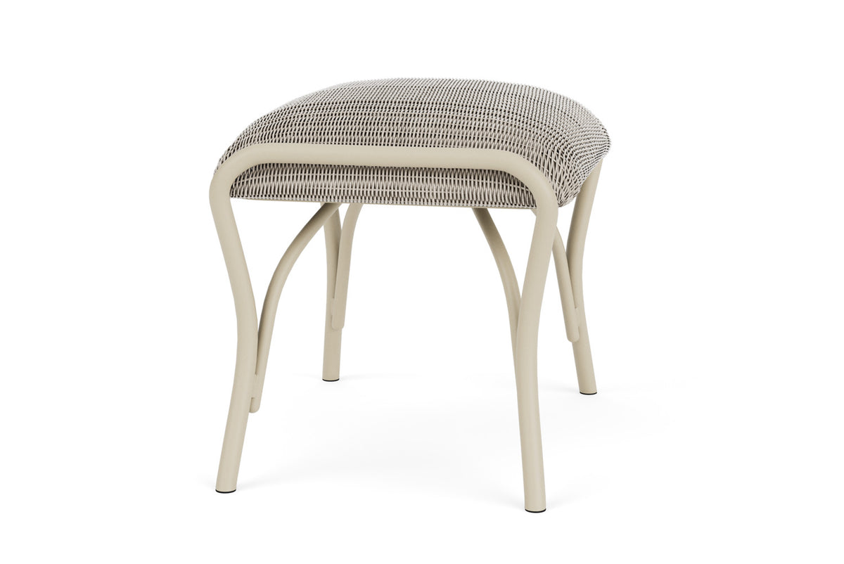 Lloyd Flanders All Seasons Ottoman with Padded Seat in Linen, view 4
