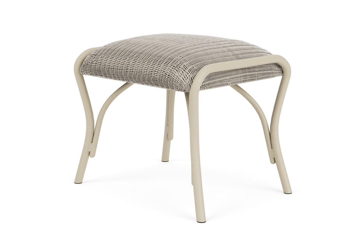 Lloyd Flanders All Seasons Ottoman with Padded Seat in Linen, view 6