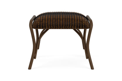 Lloyd Flanders All Seasons Ottoman with Padded Seat in Mink