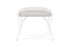 Lloyd Flanders All Seasons Ottoman with Padded Seat in White