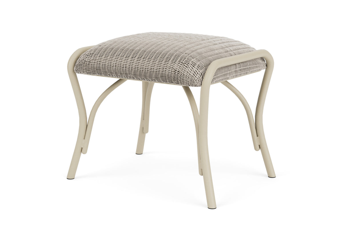 Lloyd Flanders All Seasons Ottoman with Padded Seat in Linen, view 10