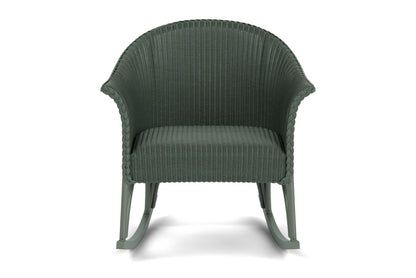 Lloyd Flanders All Seasons Lounge Rocker with Padded Seat in Spruce