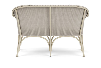 Lloyd Flanders All Seasons Settee with Padded Seat in Linen, view 7