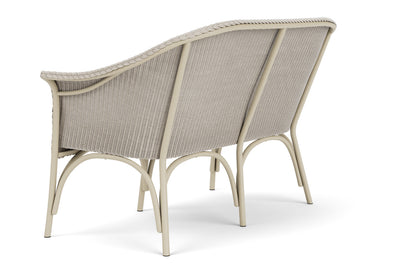 Lloyd Flanders All Seasons Settee with Padded Seat in Linen, view 8