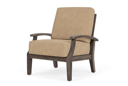 Lloyd Flanders Frontier Lounge Chair in Linen with Hayden Sand fabric, view 10