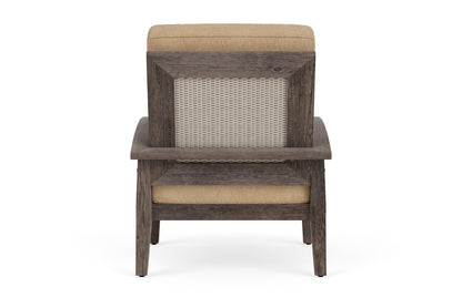 Lloyd Flanders Frontier Lounge Chair in Linen with Hayden Sand fabric, view 7