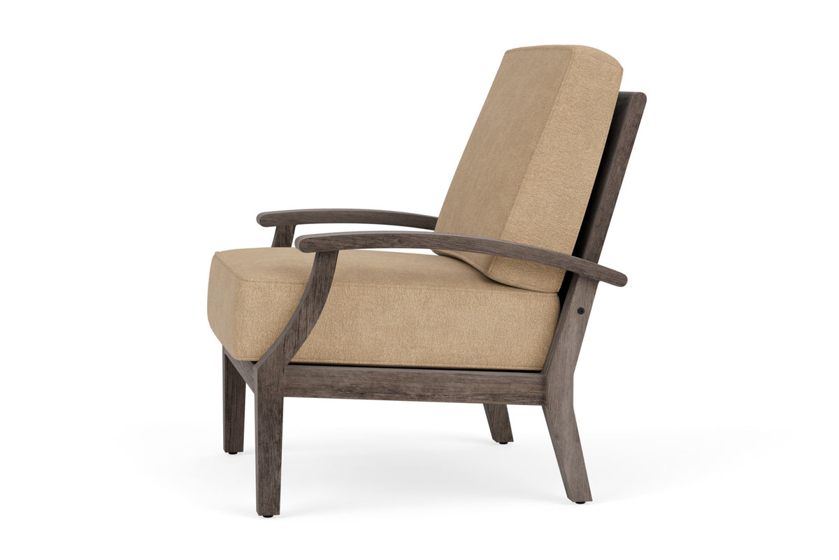 Lloyd Flanders Frontier Lounge Chair in Linen with Hayden Sand fabric, view 9