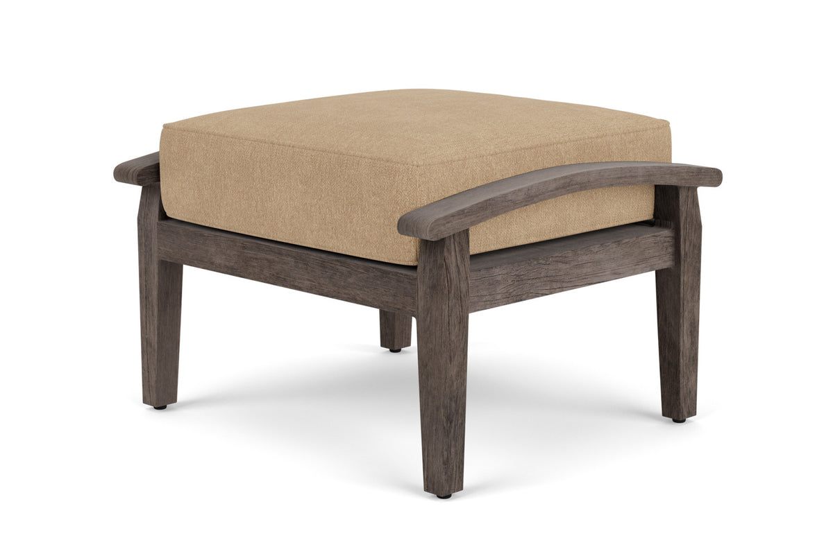 Lloyd Flanders Frontier Ottoman with Hayden Sand fabric, view 6