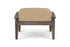Lloyd Flanders Frontier Ottoman with Hayden Sand fabric