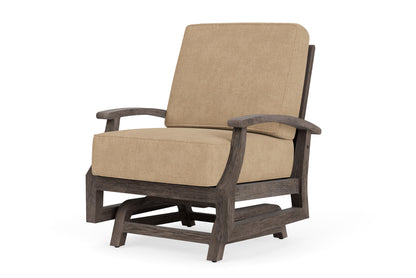 Lloyd Flanders Frontier Spring Rocker in Linen with Hayden Sand fabric, view 10