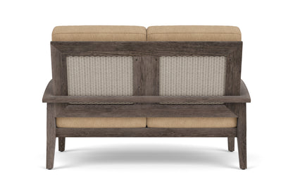 Lloyd Flanders Frontier Conversation Set in Linen with Hayden Sand fabric, view 7