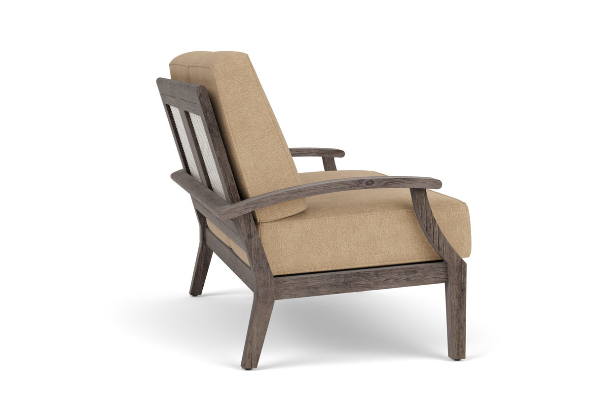 Lloyd Flanders Frontier Loveseat in Linen with Hayden Sand fabric, view 5