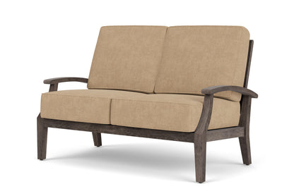 Lloyd Flanders Frontier Loveseat in Linen with Hayden Sand fabric, view 10
